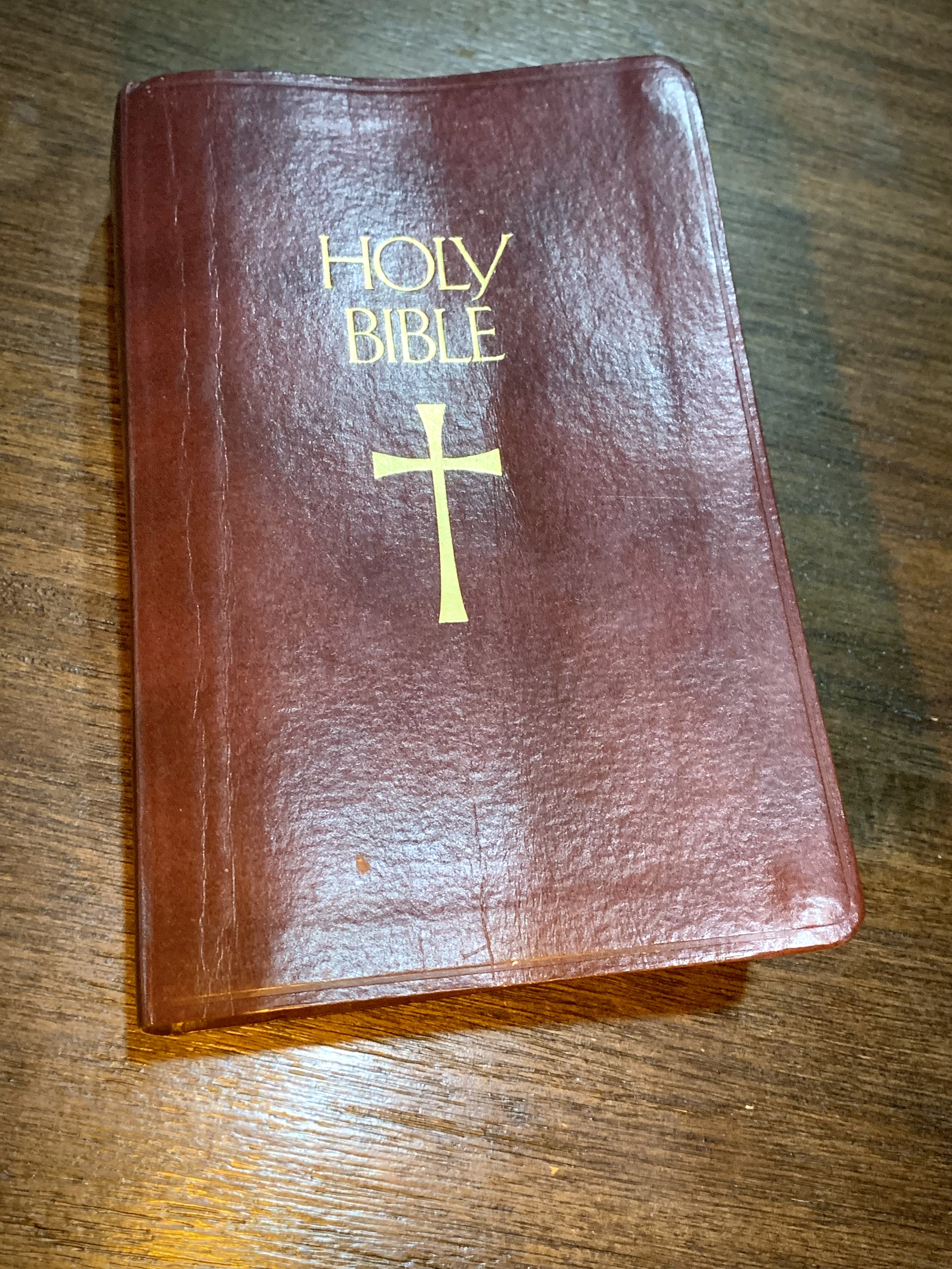 A picture of the Holy Bible.